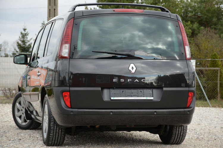 Renault Grand Espace Czarny Opłacony 2.0T 170KM Lift Serwis Panorama Navi Kamera 7-foteli zdjęcie 10