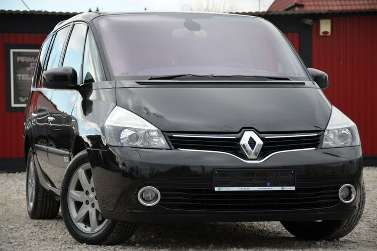 Renault Grand Espace Czarny Opłacony 2.0T 170KM Lift Serwis Panorama Navi Kamera 7-foteli zdjęcie 14