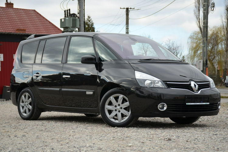 Renault Grand Espace Czarny Opłacony 2.0T 170KM Lift Serwis Panorama Navi Kamera 7-foteli zdjęcie 16