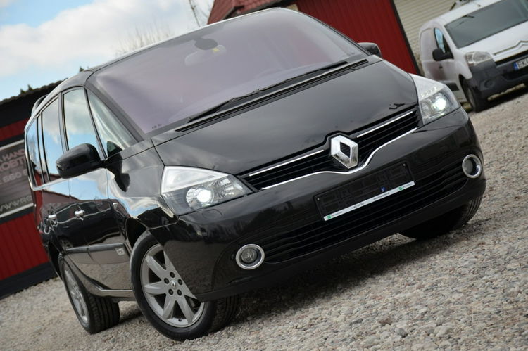 Renault Grand Espace Czarny Opłacony 2.0T 170KM Lift Serwis Panorama Navi Kamera 7-foteli zdjęcie 18