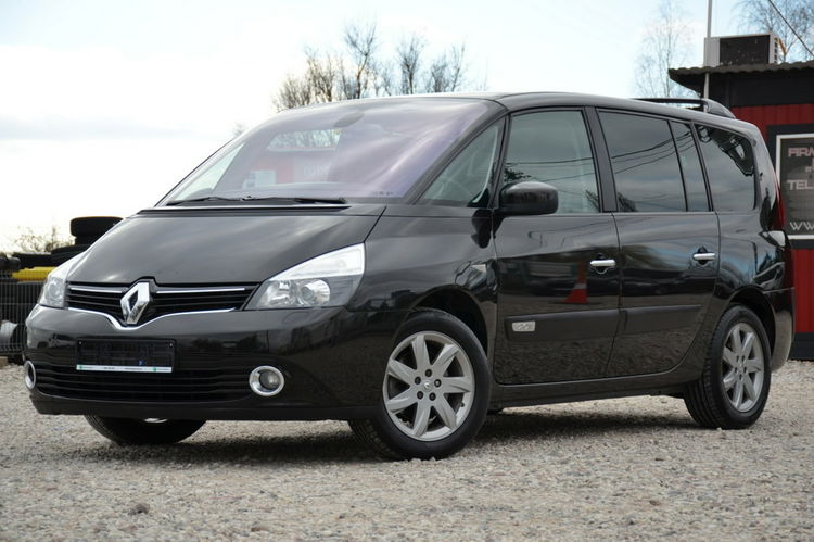 Renault Grand Espace Czarny Opłacony 2.0T 170KM Lift Serwis Panorama Navi Kamera 7-foteli zdjęcie 3
