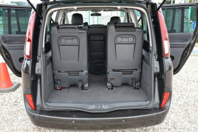 Renault Grand Espace Czarny Opłacony 2.0T 170KM Lift Serwis Panorama Navi Kamera 7-foteli zdjęcie 37