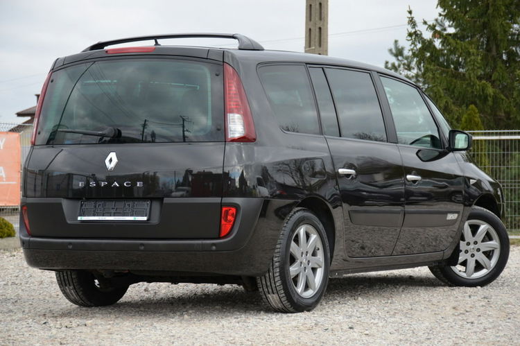 Renault Grand Espace Czarny Opłacony 2.0T 170KM Lift Serwis Panorama Navi Kamera 7-foteli zdjęcie 7