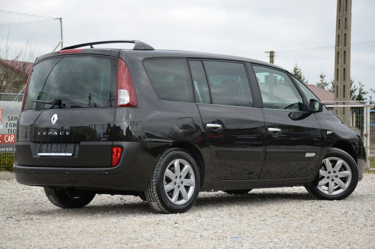 Renault Grand Espace Czarny Opłacony 2.0T 170KM Lift Serwis Panorama Navi Kamera 7-foteli zdjęcie 8