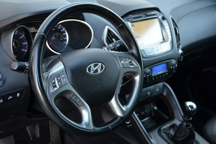 Hyundai ix35 Zarejestrowany 1.6GDI Lift Serwis LED Navi Kamera Skóra Grzane fotele zdjęcie 24