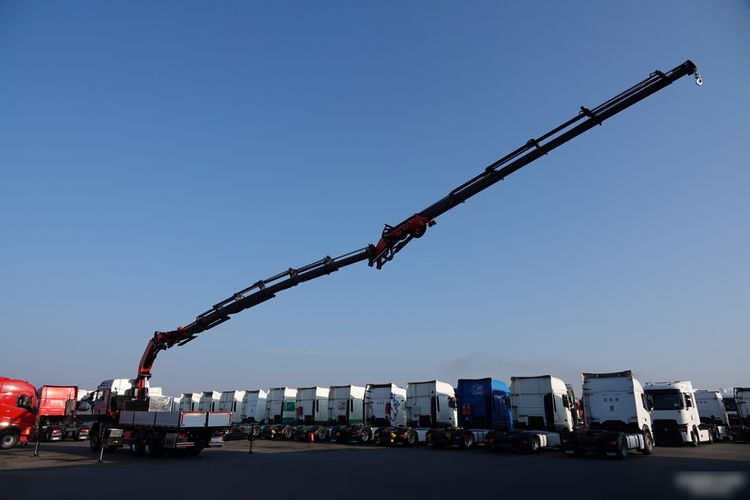 MAN TGS 41.480 / 8X6 / SKRZYNIOWY + HDS PALFINGER PK 92002-SH F + FLY JIB 170 E / WYSIĘG 34 M / MAX UDŹWIG 26 000 KG / STEROWANIE RADIOWE / 5 PODPÓR / 7 FUNKCJI / FULL SERWIS / FULL SERWIS PALFIN zdjęcie 14