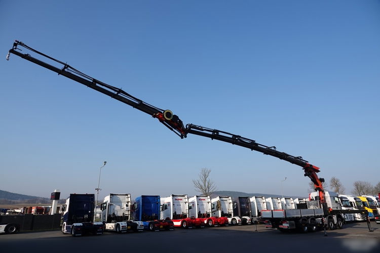 MAN TGS 41.480 / 8X6 / SKRZYNIOWY + HDS PALFINGER PK 92002-SH F + FLY JIB 170 E / WYSIĘG 34 M / MAX UDŹWIG 26 000 KG / STEROWANIE RADIOWE / 5 PODPÓR / 7 FUNKCJI / FULL SERWIS / FULL SERWIS PALFIN zdjęcie 15