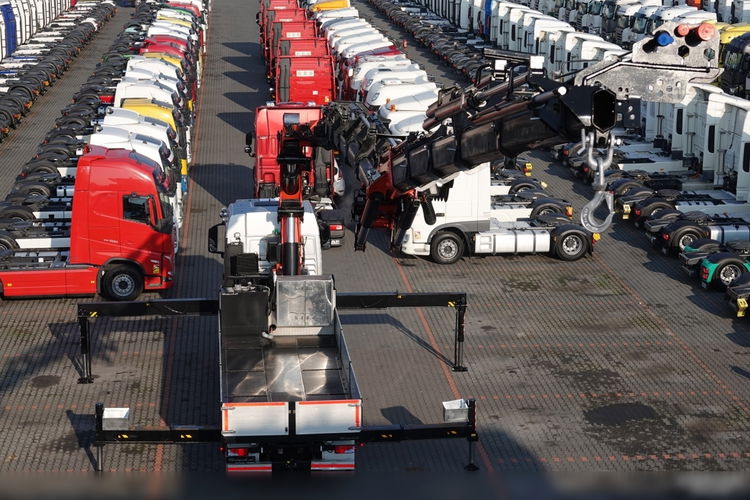 MAN TGS 41.480 / 8X6 / SKRZYNIOWY + HDS PALFINGER PK 92002-SH F + FLY JIB 170 E / WYSIĘG 34 M / MAX UDŹWIG 26 000 KG / STEROWANIE RADIOWE / 5 PODPÓR / 7 FUNKCJI / FULL SERWIS / FULL SERWIS PALFIN zdjęcie 18