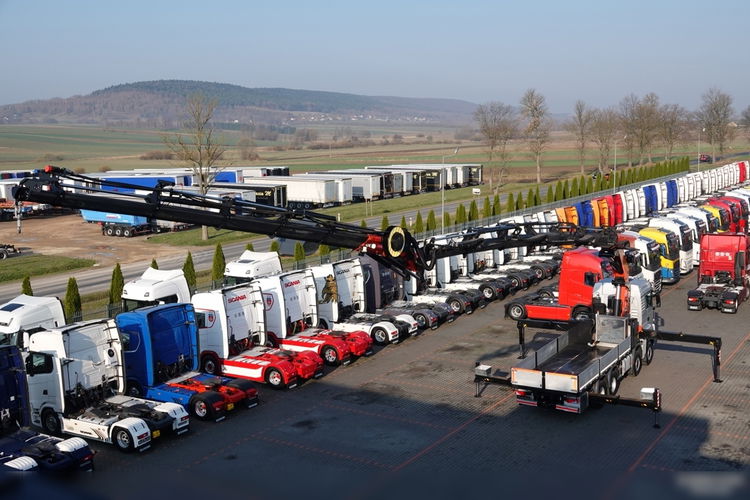 MAN TGS 41.480 / 8X6 / SKRZYNIOWY + HDS PALFINGER PK 92002-SH F + FLY JIB 170 E / WYSIĘG 34 M / MAX UDŹWIG 26 000 KG / STEROWANIE RADIOWE / 5 PODPÓR / 7 FUNKCJI / FULL SERWIS / FULL SERWIS PALFIN zdjęcie 20