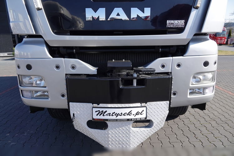MAN TGS 41.480 / 8X6 / SKRZYNIOWY + HDS PALFINGER PK 92002-SH F + FLY JIB 170 E / WYSIĘG 34 M / MAX UDŹWIG 26 000 KG / STEROWANIE RADIOWE / 5 PODPÓR / 7 FUNKCJI / FULL SERWIS / FULL SERWIS PALFIN zdjęcie 29