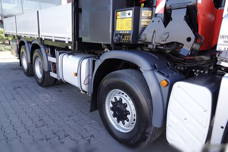 MAN TGS 41.480 / 8X6 / SKRZYNIOWY + HDS PALFINGER PK 92002-SH F + FLY JIB 170 E / WYSIĘG 34 M / MAX UDŹWIG 26 000 KG / STEROWANIE RADIOWE / 5 PODPÓR / 7 FUNKCJI / FULL SERWIS / FULL SERWIS PALFIN zdjęcie 35