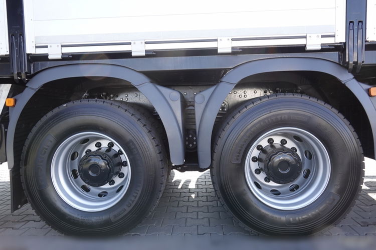 MAN TGS 41.480 / 8X6 / SKRZYNIOWY + HDS PALFINGER PK 92002-SH F + FLY JIB 170 E / WYSIĘG 34 M / MAX UDŹWIG 26 000 KG / STEROWANIE RADIOWE / 5 PODPÓR / 7 FUNKCJI / FULL SERWIS / FULL SERWIS PALFIN zdjęcie 41