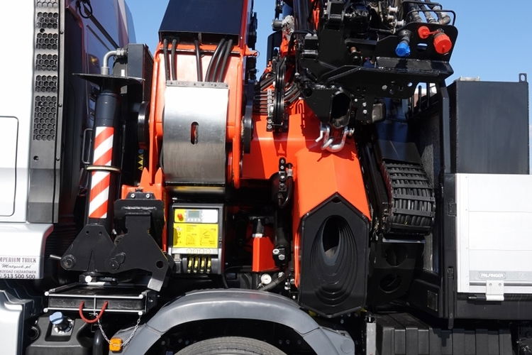 MAN TGS 41.480 / 8X6 / SKRZYNIOWY + HDS PALFINGER PK 92002-SH F + FLY JIB 170 E / WYSIĘG 34 M / MAX UDŹWIG 26 000 KG / STEROWANIE RADIOWE / 5 PODPÓR / 7 FUNKCJI / FULL SERWIS / FULL SERWIS PALFIN zdjęcie 47