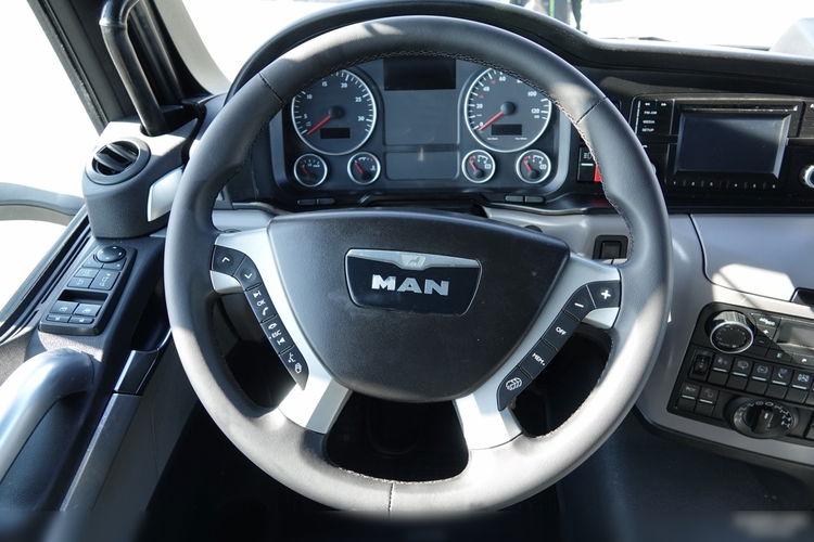 MAN TGS 41.480 / 8X6 / SKRZYNIOWY + HDS PALFINGER PK 92002-SH F + FLY JIB 170 E / WYSIĘG 34 M / MAX UDŹWIG 26 000 KG / STEROWANIE RADIOWE / 5 PODPÓR / 7 FUNKCJI / FULL SERWIS / FULL SERWIS PALFIN zdjęcie 55