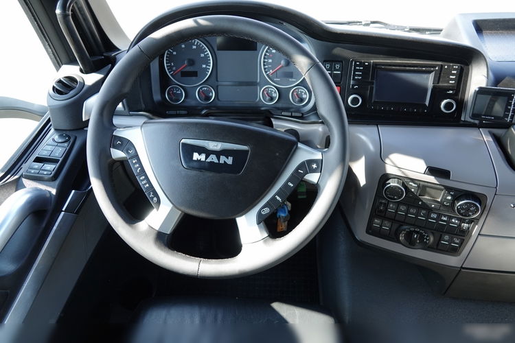 MAN TGS 41.480 / 8X6 / SKRZYNIOWY + HDS PALFINGER PK 92002-SH F + FLY JIB 170 E / WYSIĘG 34 M / MAX UDŹWIG 26 000 KG / STEROWANIE RADIOWE / 5 PODPÓR / 7 FUNKCJI / FULL SERWIS / FULL SERWIS PALFIN zdjęcie 56