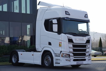 Scania R 450 / RETARDER / KLIMA POSTOJOWA / OPONY 100% / PO KONTRAKCIE SERWISOWYM