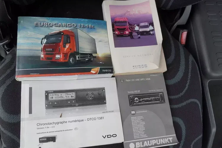 Iveco Eurocargo 190EL25 EEV / 55 tys. km / Chłodnia 21 EPAL / Carrier Supra 950 - 425 h zdjęcie 24