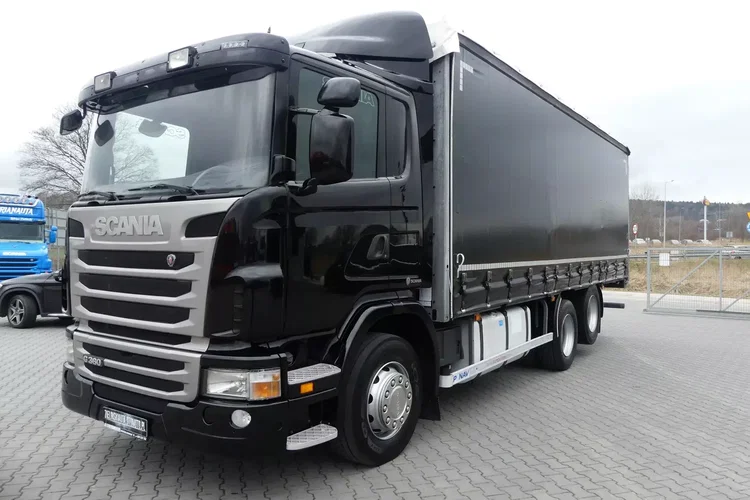 Scania G360 6x2 / FIRANKA 7.50m / / RETARDER / zdjęcie 1