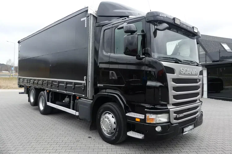 Scania G360 6x2 / FIRANKA 7.50m / / RETARDER / zdjęcie 10