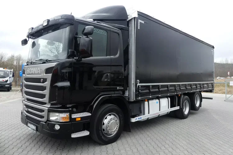 Scania G360 6x2 / FIRANKA 7.50m / / RETARDER / zdjęcie 2