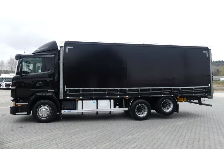 Scania G360 6x2 / FIRANKA 7.50m / / RETARDER / zdjęcie 3