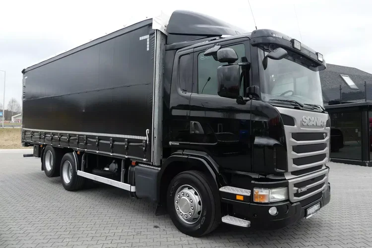 Scania G360 6x2 / FIRANKA 7.50m / / RETARDER / zdjęcie 9