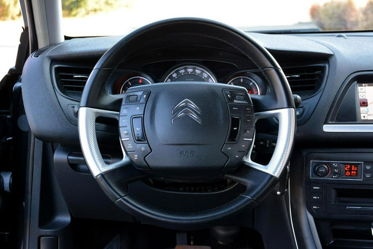 Citroen C5 Exclusive Skóry Bi-Xenon Ledy Navi Kamera Masaże Hydro z Niemiec zdjęcie 26