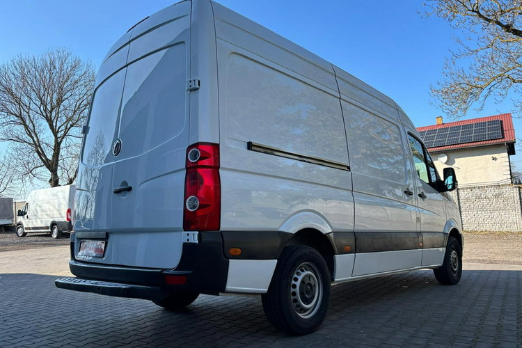 Volkswagen Crafter 2.0 165KM 2015 L2H2 Klimatyzacja Tempomat Książka serwisowa zdjęcie 2