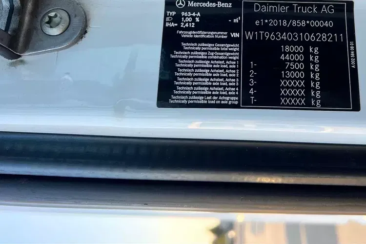 Mercedes ACTROS L prokontraktowy zdjęcie 13