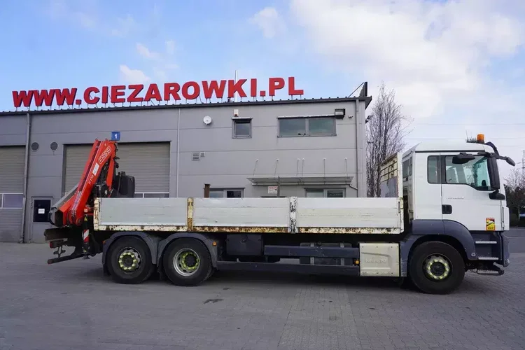 MAN TGS 26.360 burtowy / Dźwig Fassi F175 7.7 t / 3. oś skrętna zdjęcie 3