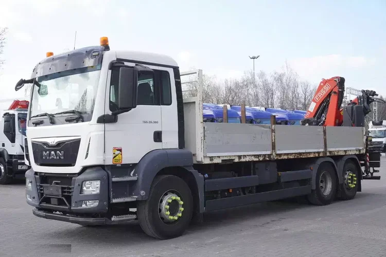 MAN TGS 26.360 burtowy / Dźwig Fassi F175 7.7 t / 3. oś skrętna zdjęcie 10