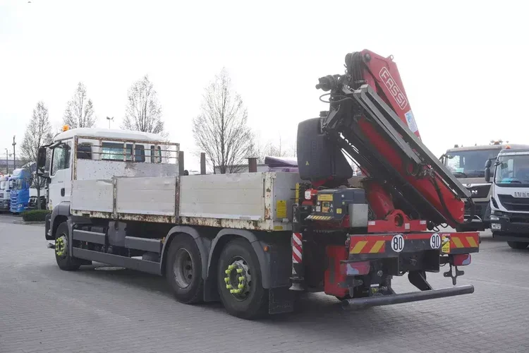 MAN TGS 26.360 burtowy / Dźwig Fassi F175 7.7 t / 3. oś skrętna zdjęcie 8