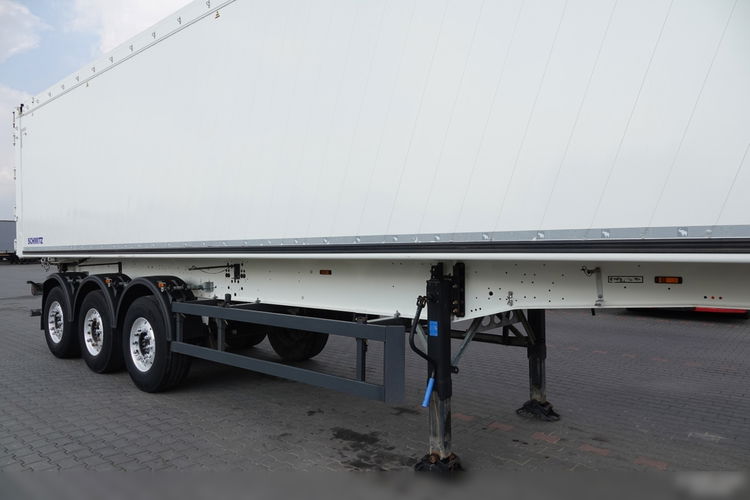 Schmitz / WYWROTKA 60  M3 / ALUMINIOWA / KLAPO-DRZWI / OŚ PODNOSZONA  zdjęcie 9