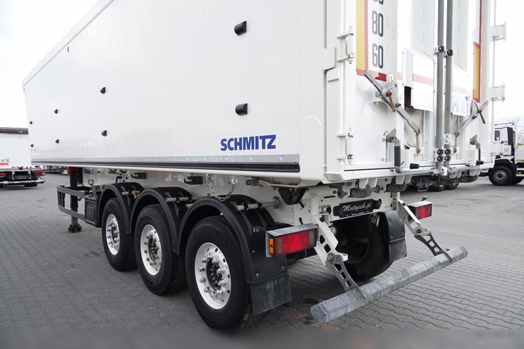 Schmitz / WYWROTKA 60  M3 / ALUMINIOWA / KLAPO-DRZWI / OŚ PODNOSZONA  zdjęcie 11