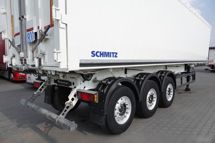 Schmitz / WYWROTKA 60  M3 / ALUMINIOWA / KLAPO-DRZWI / OŚ PODNOSZONA  zdjęcie 13