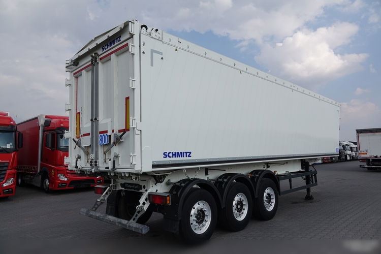 Schmitz / WYWROTKA 60  M3 / ALUMINIOWA / KLAPO-DRZWI / OŚ PODNOSZONA  zdjęcie 6