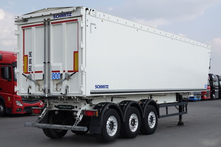 Schmitz / WYWROTKA 60  M3 / ALUMINIOWA / KLAPO-DRZWI / OŚ PODNOSZONA  zdjęcie 7