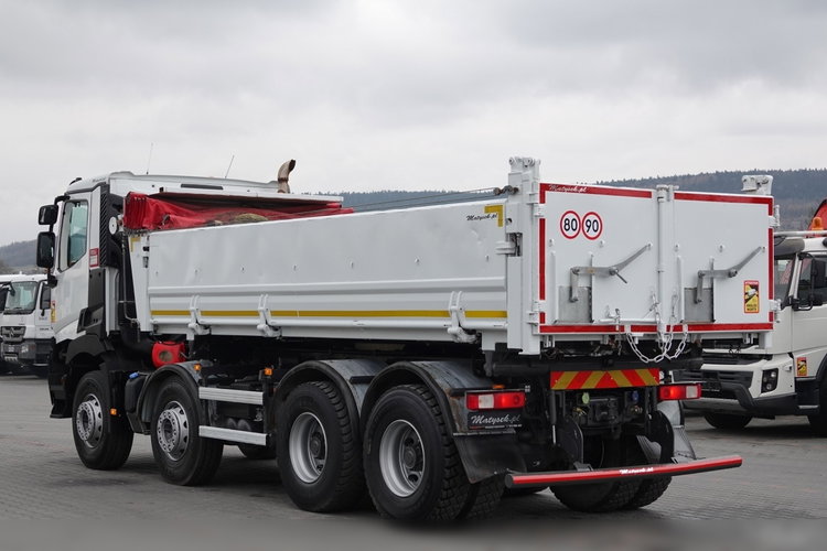 Renault C 430 / 8x4 / WYWROTKA + HYDROBURTA / BORDMATIC / SPROWADZONY zdjęcie 12