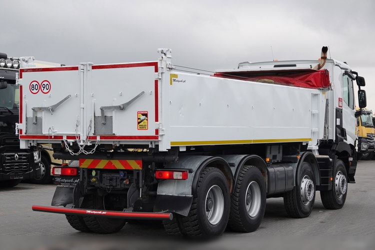 Renault C 430 / 8x4 / WYWROTKA + HYDROBURTA / BORDMATIC / SPROWADZONY zdjęcie 13