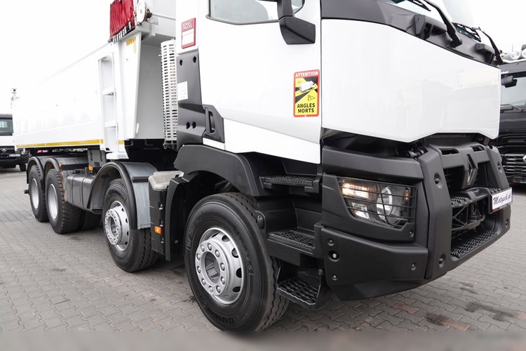 Renault C 430 / 8x4 / WYWROTKA + HYDROBURTA / BORDMATIC / SPROWADZONY zdjęcie 15