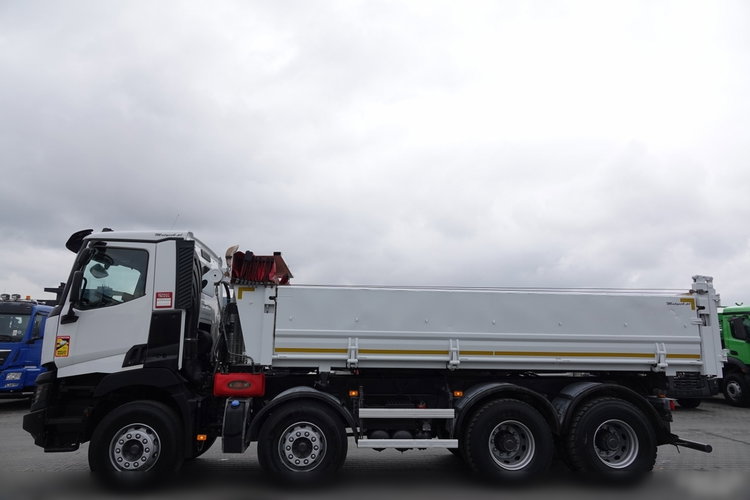 Renault C 430 / 8x4 / WYWROTKA + HYDROBURTA / BORDMATIC / SPROWADZONY zdjęcie 18