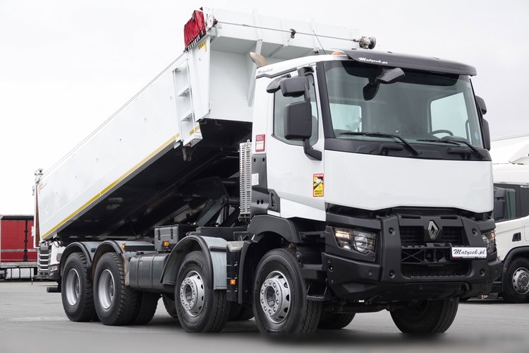 Renault C 430 / 8x4 / WYWROTKA + HYDROBURTA / BORDMATIC / SPROWADZONY zdjęcie 5