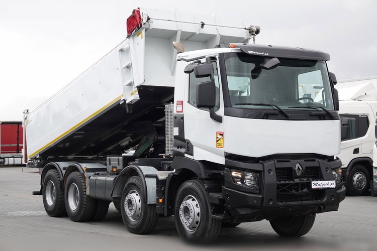 Renault C 430 / 8x4 / WYWROTKA + HYDROBURTA / BORDMATIC / SPROWADZONY zdjęcie 6