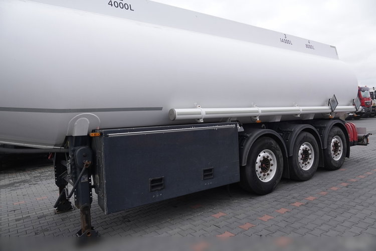 STOKOTA   / CYSTERNA DO PALIWA / 37 800 L / 4 KOMORY / OŚ PODNOSZONA / SAF  zdjęcie 10