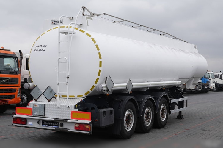 STOKOTA   / CYSTERNA DO PALIWA / 37 800 L / 4 KOMORY / OŚ PODNOSZONA / SAF  zdjęcie 6