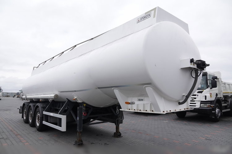 STOKOTA   / CYSTERNA DO PALIWA / 37 800 L / 4 KOMORY / OŚ PODNOSZONA / SAF  zdjęcie 7