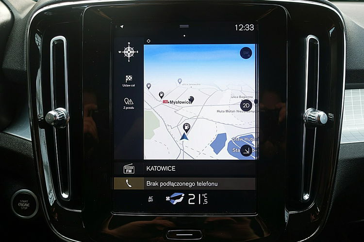 Volvo XC 40 AUTOMAT 163KM Kamera+Navi+Led+SKÓRA 3Lata Garancja 1wł Kraj Bezwypad zdjęcie 23