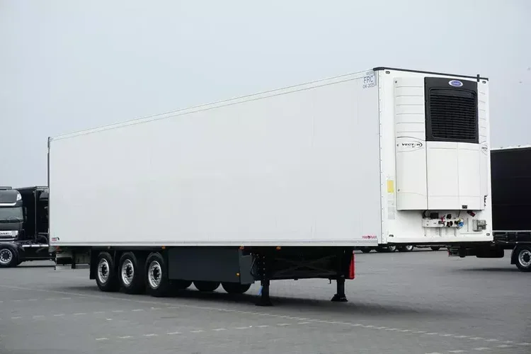 Schmitz CHŁODNIA / CARRIER 1950 / MULTITEMPERATURA / 2 X OŚ PODNOSZONA zdjęcie 1