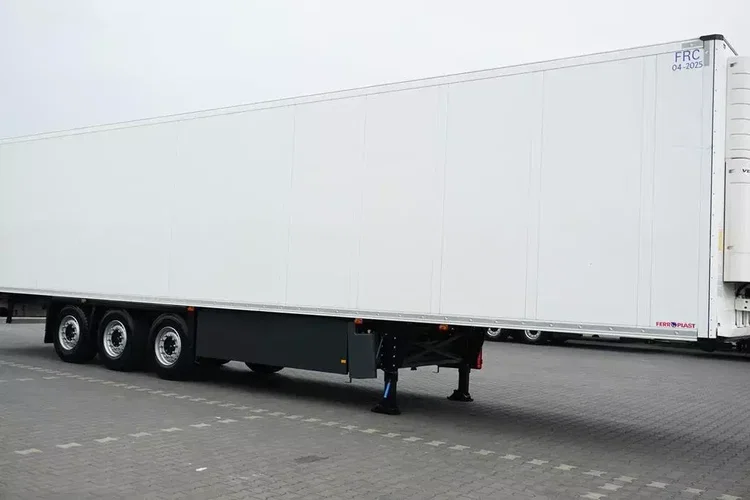 Schmitz CHŁODNIA / CARRIER 1950 / MULTITEMPERATURA / 2 X OŚ PODNOSZONA zdjęcie 18