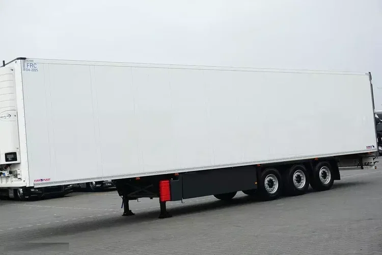 Schmitz CHŁODNIA / CARRIER 1950 / MULTITEMPERATURA / 2 X OŚ PODNOSZONA zdjęcie 3